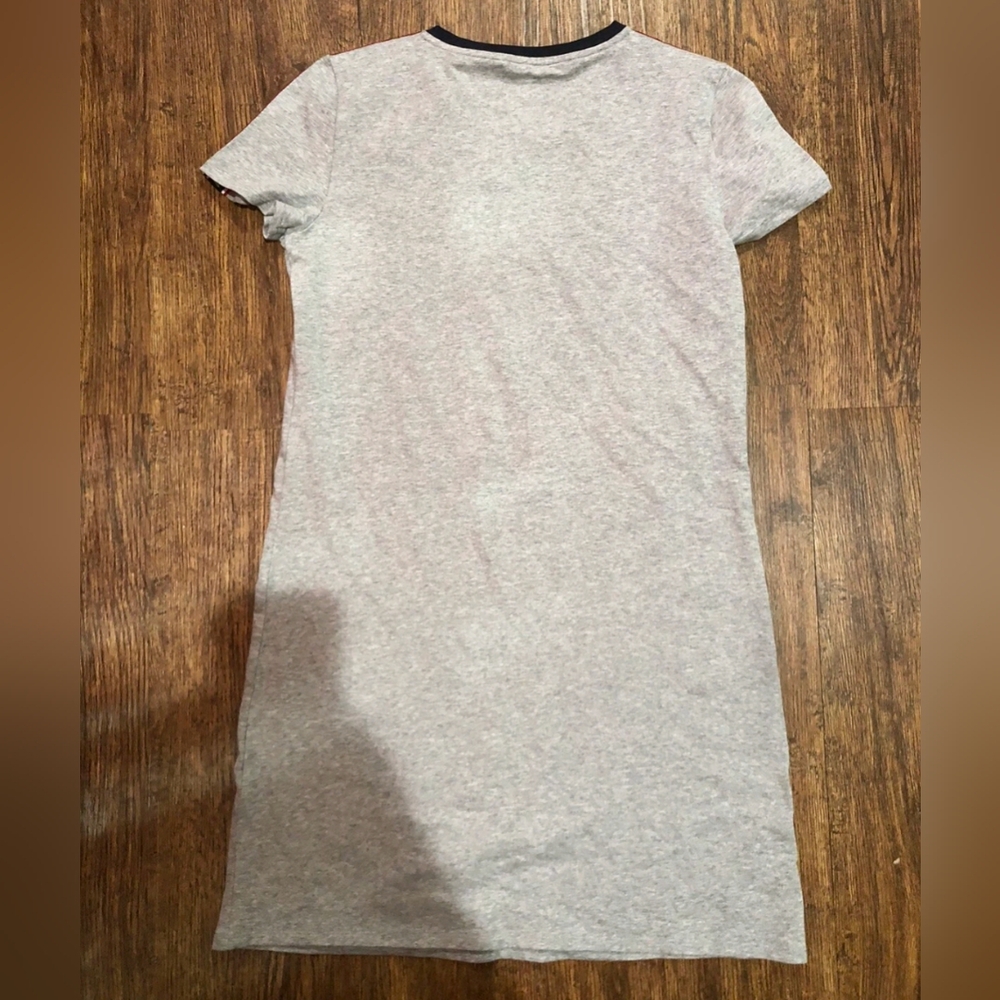 Tommy Hilfiger Gray T-Shirt Dress - Picture 7 of 12